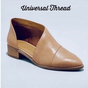 Worn Once Universal Thread Tan Cut Out Booties